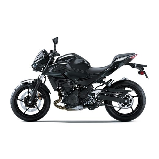 KAWASAKI Z500 EBONY / METALLIC CARBON GRAY (BK1) 2026