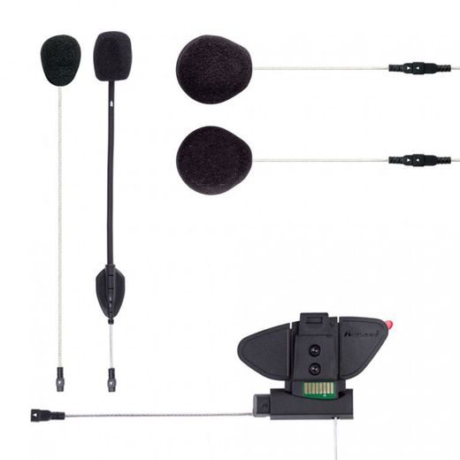 COMPLETE KIT FOR YOUR SECOND HELMET MIDLAND C1252.02 FOR BT PRO, BT PRO S AND BT MESH (SPEAKERS SUPER BASS SOUND)
