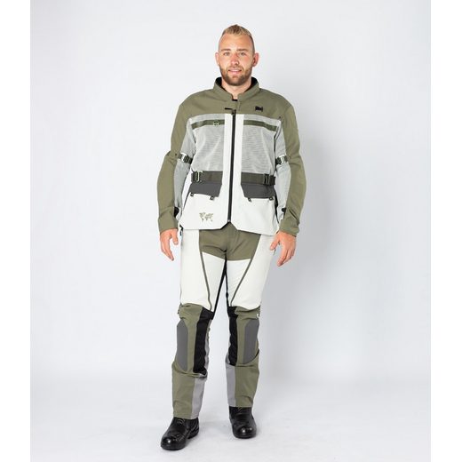 VENTURE - AIR 1.0 IXS NOHAVICE PÁNSKE SVETLOSIVÉ/OLIVOVÉ 2025 ( X2-055405-097 )