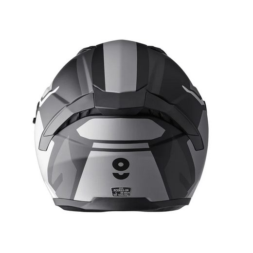 JET VECTUS OTVORENÁ PRILBA GMS MATNÁ ČIERNO-SIVÁ