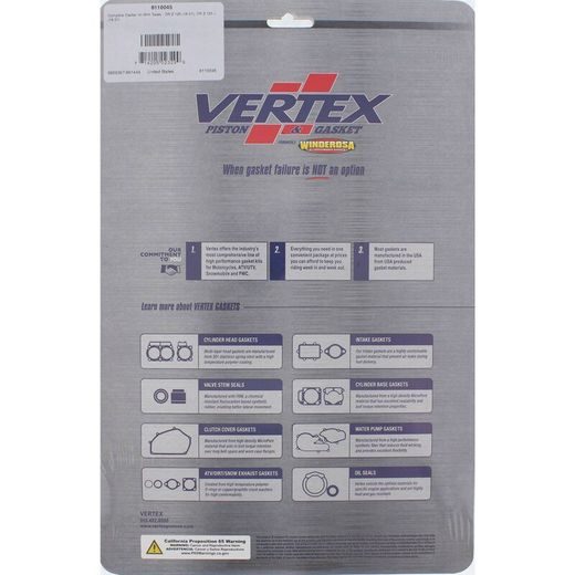 SADA TESNENÍ MOTORU- KOMPLET VR. GUFIER WINDEROSA 8110045