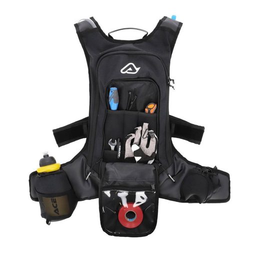 HYDROBATOH ACERBIS X-STORM LOGO BLACK/FLUO YELLOW 3L