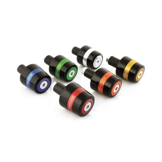 HANDLEBAR ENDS (PAIR) ACCOSSATO TK002 FOR HANDLEBARS WITH INNER DIAMETER 12 MM - 20 MM ORANŽOVÁ