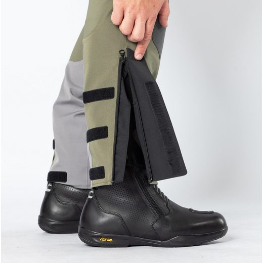 VENTURE - AIR 1.0 IXS NOHAVICE PÁNSKE SVETLOSIVÉ/OLIVOVÉ 2025 ( X2-055405-097 )