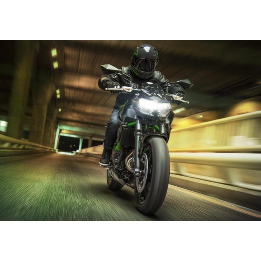 KAWASAKI Z650 METALLIC SPARK BLACK / GREEN 2025