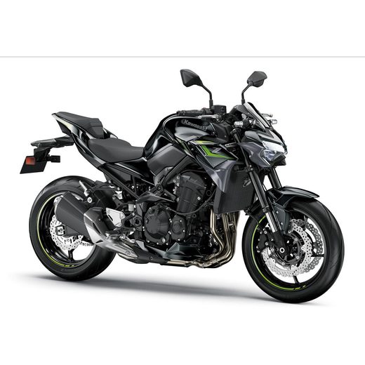 KAWASAKI Z900 METALLIC SPARK BLACK / METALLIC GRAPHITE GRAY 2024