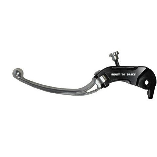 PÁČKA SPOJKY VÝKLOPNÁ ACCOSSATO LV033 IN ALUMINIUM FOR CLUTCH MASTER CYLINDER STRIEBORNÁ