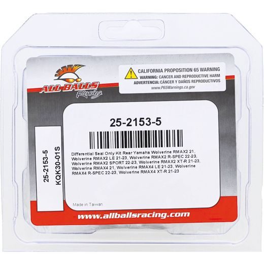 DIFFERENTIAL SEAL KIT ALL BALLS RACING DB25-2153-5