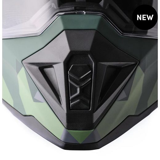 ADVENTUS CAMO INTEGRÁLNA PRILBA GMS MATNÁ ZELENO-ČIERNA