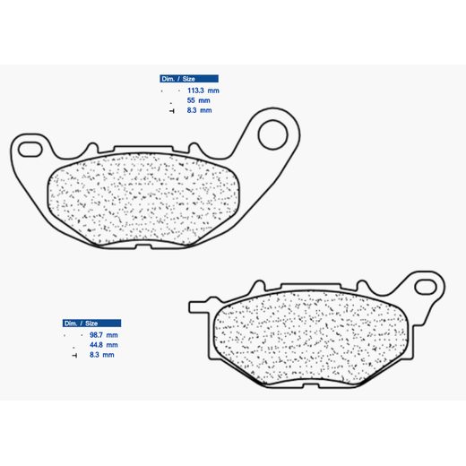 BRZDOVÉ OBLOŽENIE CL BRAKES 3114 MSC