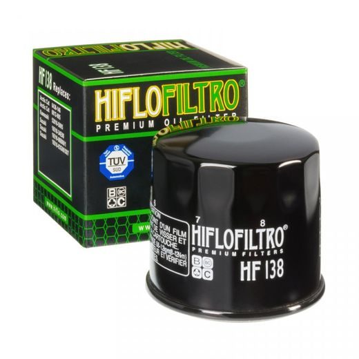 OLEJOVÝ FILTER HIFLOFILTRO HF138C CHRÓM