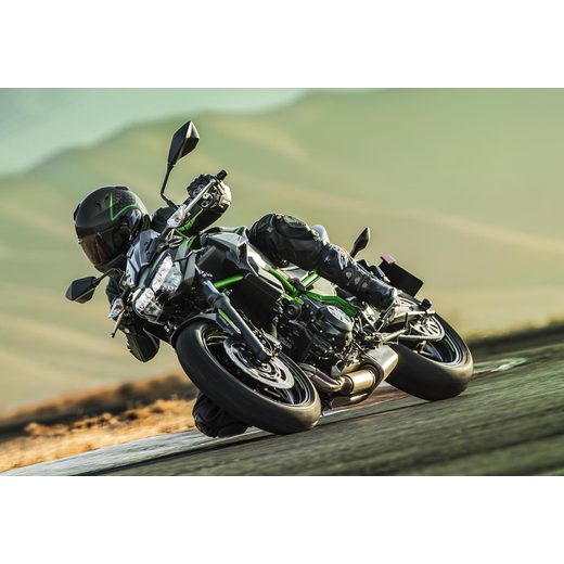 KAWASAKI Z650 METALLIC SPARK BLACK / GREEN 2025