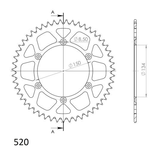 REŤAZOVÁ SADA D.I.D CHAIN - ZLATÝ REŤAZ 520 ERT, NETESNENÝ, KOLIESKO SUPERSPROX, ROZETA SUPERSPROX PRE KAWASAKI KX 125 1994-2002