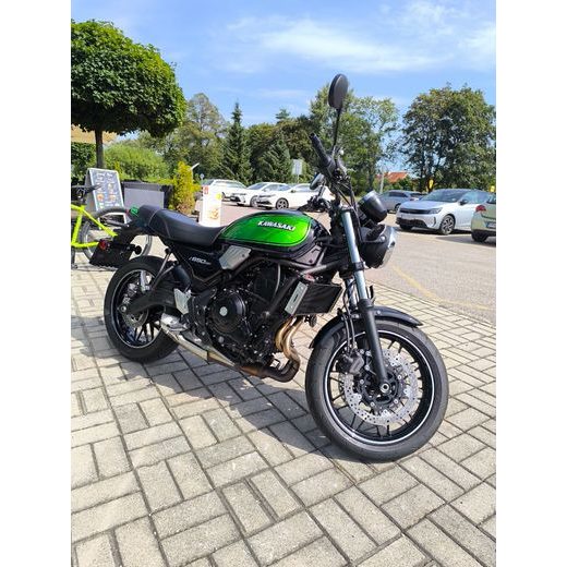 DEMO MOTOCYKEL KAWASAKI Z650 RS GREEN 2025