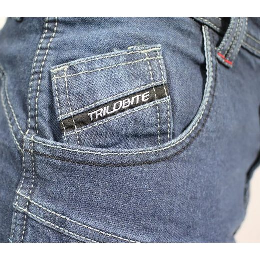 MONOLAYER 2461 TRILOBITE PARADO SLIM FIT BLUE PÁNSKE MOTO DŽÍNSY