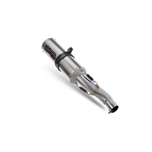 KONCOVKA VÝFUKU SLIP-ON GPR M3 E4.BE.20.1.M3.INOX BRUSHED STAINLESS STEEL INLCUDING REMOVABLE DB KILLER AND LINK PIPE