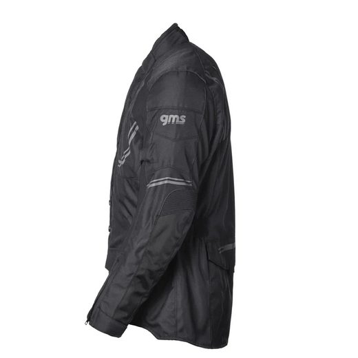 TAYLOR GMS PÁNSKA TEXTILNÁ BUNDA ČIERNA