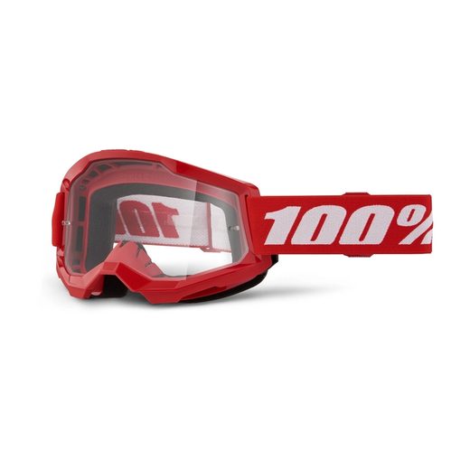 OKULIARE STRATA 2 100% RED, ČÍRE PLEXI