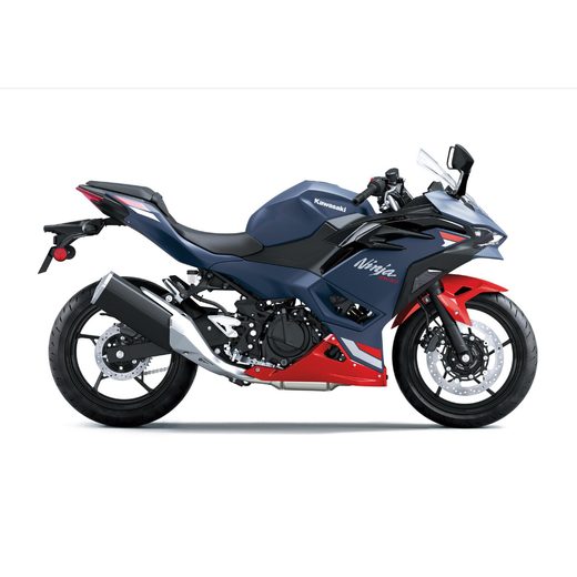 KAWASAKI NINJA 500 SE METALLIC MATTE TWILIGHT BLUE / CANDY PERSIMMON RED (BU1)2026