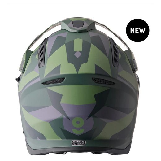 ADVENTUS CAMO INTEGRÁLNA PRILBA GMS MATNÁ ZELENO-ČIERNA