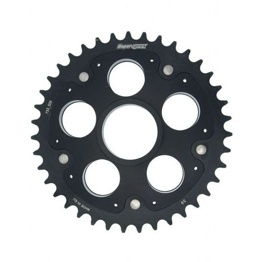 REŤAZOVÁ SADA D.I.D CHAIN - ZLATÝ CHAIN 525 VX, X-RING (X, NX, QX, XS), CHK FRONT SPROCKET JT CHK RUBBER CUSHIONED, CHK REAR SPROCKET SUPERSPROX STEALTH PRE DUCATI MONSTER 1100 /S/ABS 2009-2011