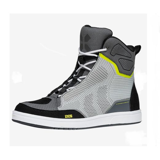 IXS RAPID-AIR 1.0 LETNÉ TENISKY NA MOTO PÁNSKE SIVO-ČIERNE