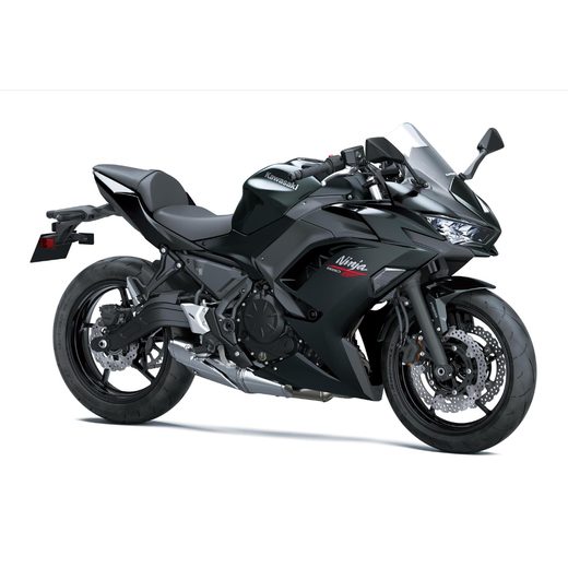 KAWASAKI NINJA 650 METALLIC FLAT SPARK BLACK / METALLIC CARBON GRAY (BK1) 2026