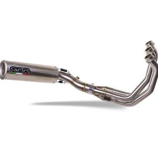 VÝFUK KOMPLETNÝ GPR M3 E5.T.97.CAT.M3.TN BRUSHED TITANIUM PRE TRIUMPH TIGER 660 / SPORT 2022-2024