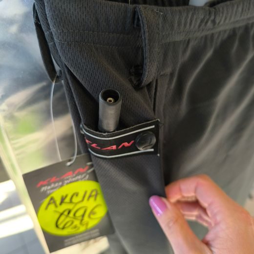 VYHRIEVANÉ SPODNÉ NOHAVICE NA MOTORKU KLAN