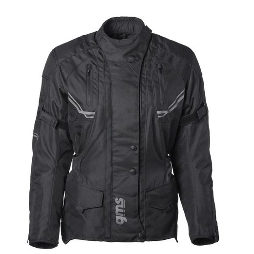 TAYLOR GMS PÁNSKA TEXTILNÁ BUNDA ČIERNA