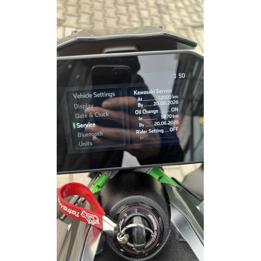 DEMO MOTOCYKEL KAWASAKI Z900 SE 2025