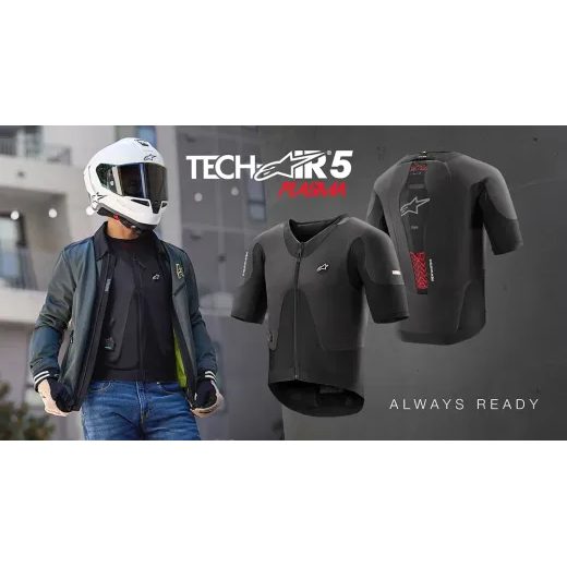 AIRBAGOVÁ VESTA 2025 ALPINESTARS TECH-AIR® 5 PLASMA BLACK