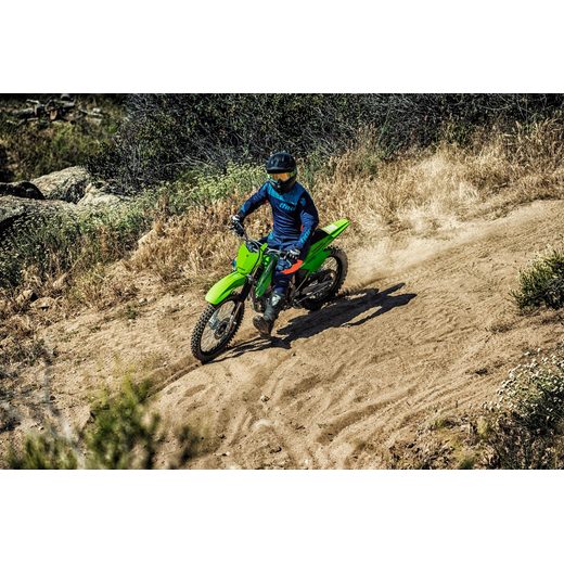 KAWASAKI KLX140R F LIME GREEN 2027