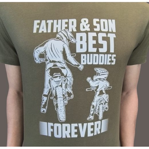 BEST BUDDIES TRIČKO PÁNSKE KHAKI