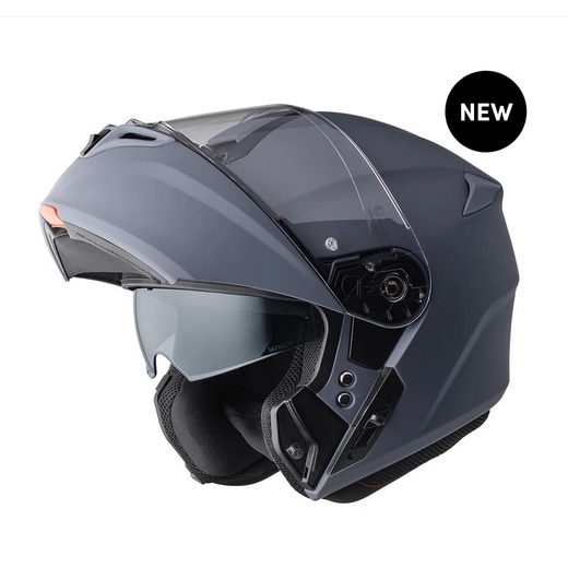 APERIO VÝKLOPNÁ PRILBA GMS MATNÁ SIVÁ