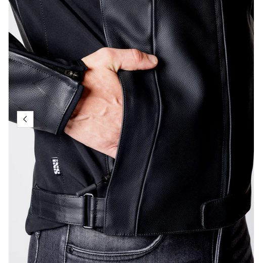 ACE.1 PÁNSKA KOŽENÁ BUNDA IXS ČIERNA