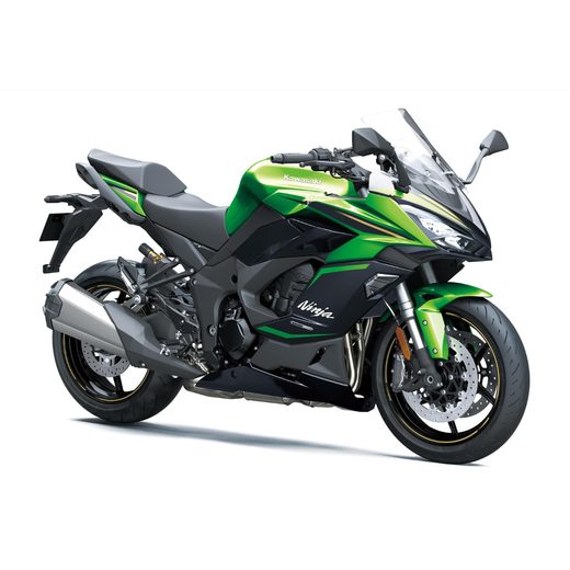 KAWASAKI NINJA 1100 SX SE EMERALD BLAZED GREEN / METALLIC DIABLO BLACK 2025