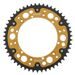 REŤAZOVÁ SADA EK - STRIEBORNÝ CHAIN 520 SRO, O-KRÚŽOK, CHK FRONT SPROCKET SUPERSPROX, CHK REAR SPROCKET SUPERSPROX STEALTH PRE YAMAHA YZ 250 1990-1993