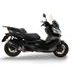KONCOVKA VÝFUKU SLIP-ON GPR FURORE-X SCOOTER VO.5.RACEDB.FXSC MATTE BLACK INCLUDING REMOVABLE DB KILLER AND LINK PIPE
