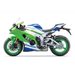 KAWASAKI NINJA ZX-10R "4TH ANNIVERSARY EDITION " LIME GREEN / PEARL CRYSTAL WHITE / BLUE 2024