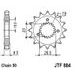 REŤAZOVÁ SADA D.I.D CHAIN - ZLATÝ CHAIN 530 VX, X-RING (X, NX, QX, XS), CHK FRONT SPROCKET JT, CHK REAR SPROCKET JT PRE HARLEY DAVIDSON XLH 1200 SPORTSTER 1986-1990