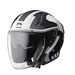 JET VECTUS OTVORENÁ PRILBA GMS MATNÁ ČIERNO-BIELA
