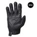 GMS RYDER NEO PÁNSKE KOŽENÉ MOTO RUKAVICE ČIERNE