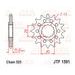 REŤAZOVÁ SADA D.I.D CHAIN - STRIEBORNÝ CHAIN 520 ZVM-X, X-RING (X, NX, QX, XS), CHK FRONT SPROCKET JT, CHK REAR SPROCKET JT PRE YAMAHA YZF-R1 2015-2024