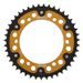 REŤAZOVÁ SADA EK - STRIEBORNÝ CHAIN 520 H, NON-SEALED, CHK FRONT SPROCKET JT CHK RUBBER CUSHIONED, CHK REAR SPROCKET SUPERSPROX STEALTH PRE YAMAHA YZF-R3 2015-2020