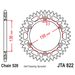 REŤAZOVÁ SADA EK - STRIEBORNÝ CHAIN 520 DEX, X-RING (X, NX, QX, XS), CHK FRONT SPROCKET JMT, CHK REAR SPROCKET JT PRE SHERCO 125 SE-R (RACING) 2018-2021