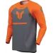 RIDEMODE MENACE DETSKÝ MOTOCROSSOVÝ DRES THOR ORANŽOVO-SIVÝ