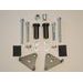 PÁDOVÝ PROTEKTOR RDMOTO Y16-PH01K BLACK POLYAMIDE