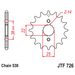 REŤAZOVÁ SADA EK - STRIEBORNÝ REŤAZ 530 SRX, X-KRÚŽOK, KOLIESKO JT, ROZETA SUPERSPROX PRE CAGIVA ELEFANT 750 TRAIL 1987-1989