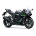 KAWASAKI NINJA ZX-6R METALLIC GRAPHITE GREY / METALLIC DIABLO BLACK 2024